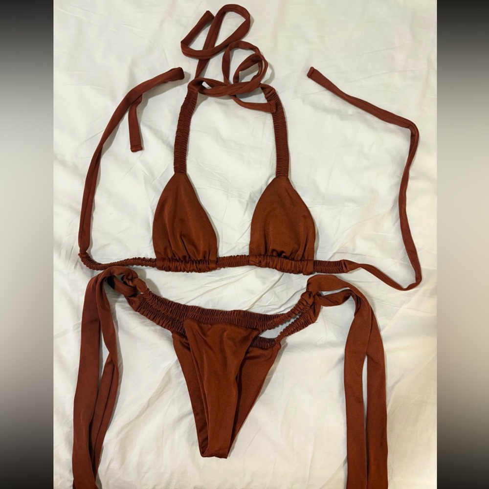 iNAMORATA Terracotta Bikini Set